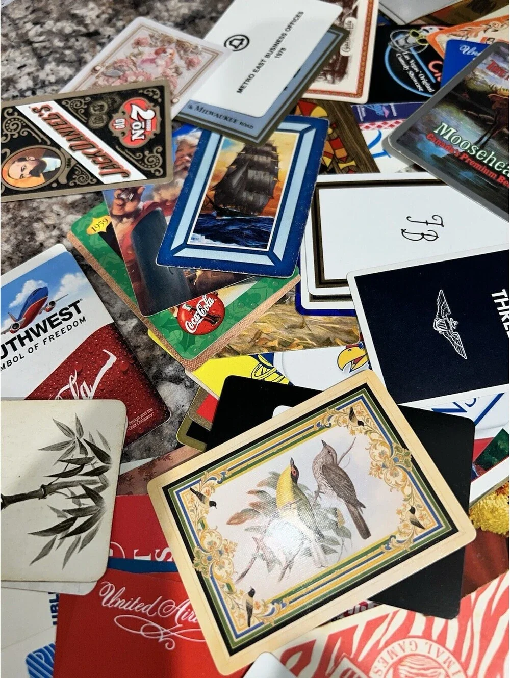 LOT of 240 Playing Cards (Bicycle & More, No Repeats, Vintage To Modern